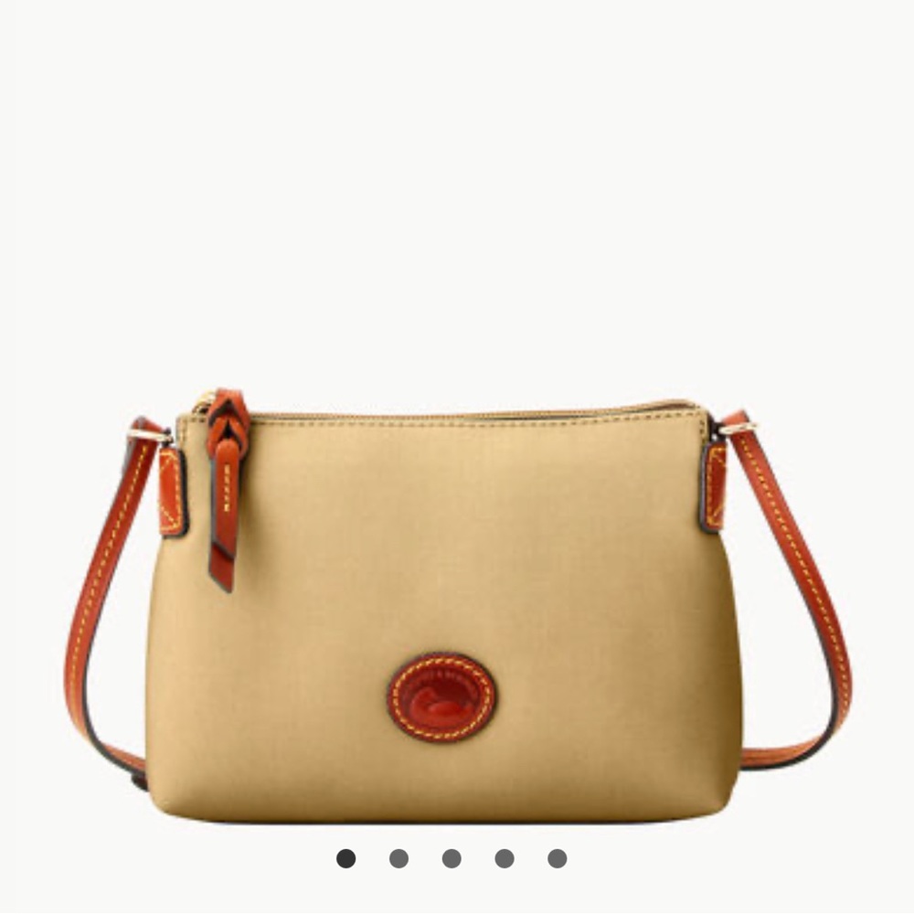 Dooney & Bourke Crossbody Pouchette in Khaki